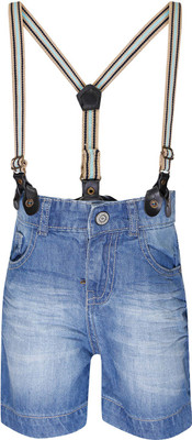 

Life by Shoppers Stop Short For Girls Casual Solid Denim(Blue, Pack of 1, Denimx