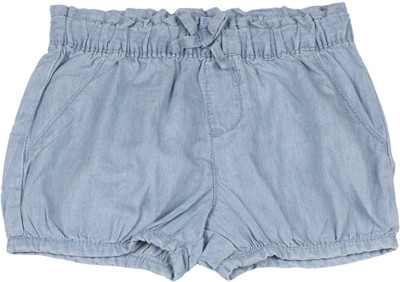 

The Children's Place Short For Girls Casual Solid Cotton(Blue, 0f
