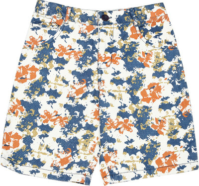 

NautiNati Short For Boys Self Design Cotton(Multicolor