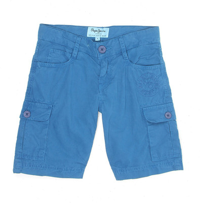 

Pepe Jeans Short For Boys Casual Solid Cotton(Blue, Pack of 1, Navy