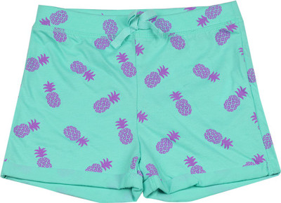 

The Children's Place Short For Girls Casual Printed Cotton(Light Green, Om