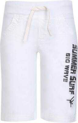 

Stop By Shoppers Stop Short For Boys Beach Wear Solid Cotton(White, Pack of 1