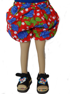 BG Short For Girls Casual Floral Print Cotton(Multicolor, Pack of 1) Flipkart