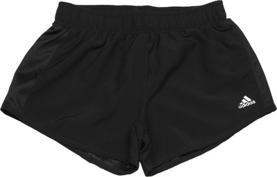 

ADIDAS Short For Girls Solid Polyster Cotton Blend(Black, Pack of 1