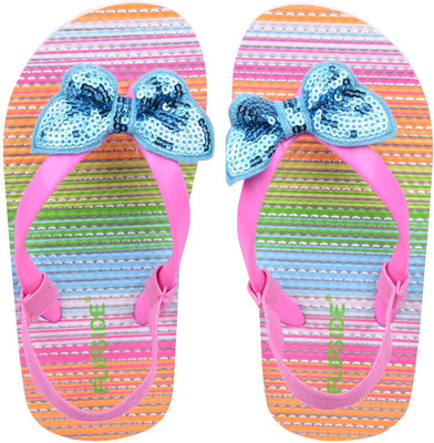 

Flipside Girls Slipper Flip Flop(Pink, Glitter pink