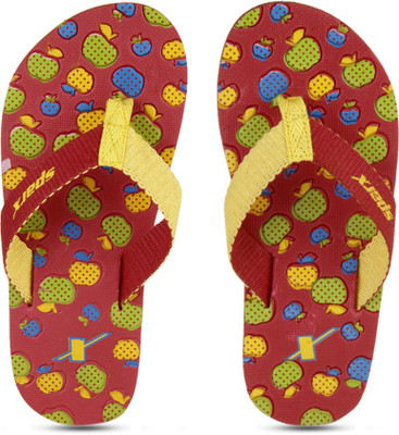 

Sparx Boys & Girls Slipper Flip Flop, Red yellow