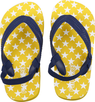 

Flipside Girls Slipper Flip Flop(Yellow, Murphy yellow