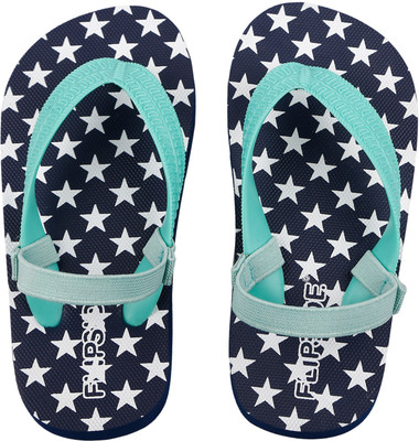 

Flipside Girls Slipper Flip Flop(Blue, Bright star blue