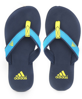 ADIDAS Boys Slipper Flip Flop, Conavy/solblu/byello