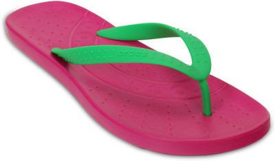 

Crocs Girls Slipper Flip Flop(Pink