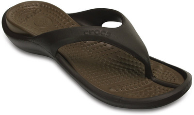 

Crocs Boys & Girls Slipper Flip Flop(Brown
