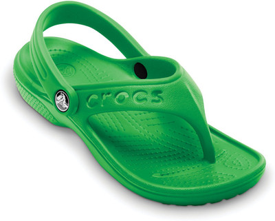 

Crocs Girls Slipper Flip Flop(Green