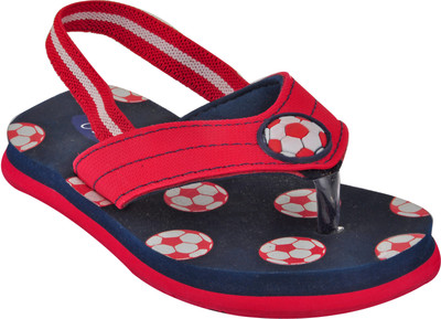 

Beanz Boys Slipper Flip Flop(Red, Navy/red