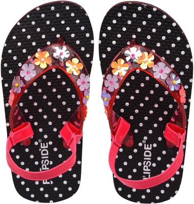 

Flipside Girls Slipper Flip Flop(Pink, Mega star pink
