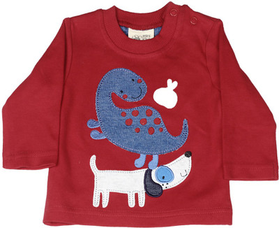 

FS Mini Klub Boys Applique T Shirt(Red, Red r