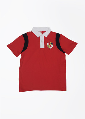 

Puma Boys Printed T Shirt(Red, Pack of 1, High risk red
