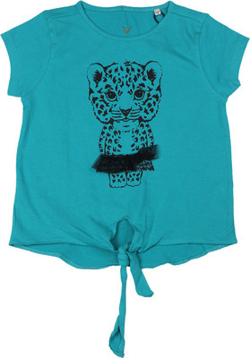 

Allen Solly Junior Girls T Shirt, Green