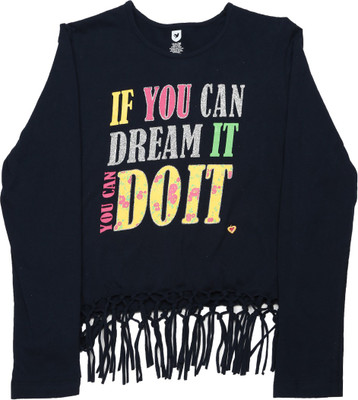 

612 League Girls T Shirt, Navy