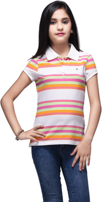 

Tommy Hilfiger Girls T Shirt, Multi color