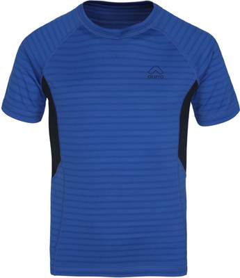 

Aurro Boys Solid Polyester T Shirt(Blue, Pack of 1