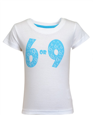 

NO.99 Boys Printed Cotton T Shirt(White, Pack of 1