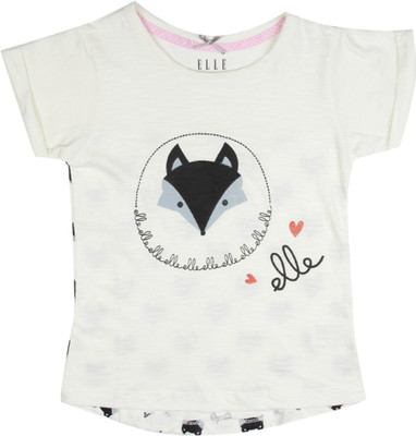 

Elle Kids Girls T Shirt, Off white