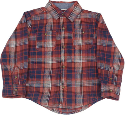 

Carter's Boys T Shirt, Plaid (981)