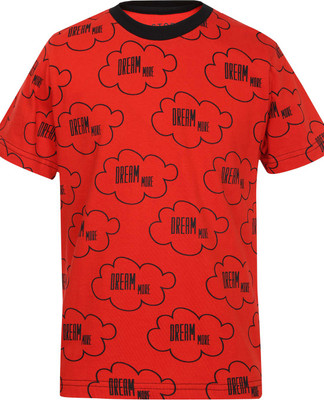 

Stop By Shoppers Stop Boys Printed Cotton T Shirt(Red, Pack of 1