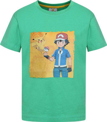 

Stop By Shoppers Stop Boys Printed Cotton T Shirt(Green, Pack of 1