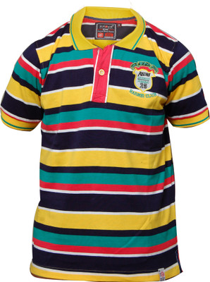 

Mayur Original Boys Printed Cotton T Shirt(Multicolor, Pack of 1