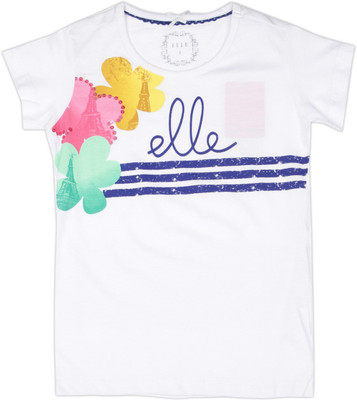 

Elle Kids Girls T Shirt, White