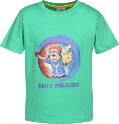 

Stop By Shoppers Stop Boys Printed Cotton T Shirt(Green, Pack of 1