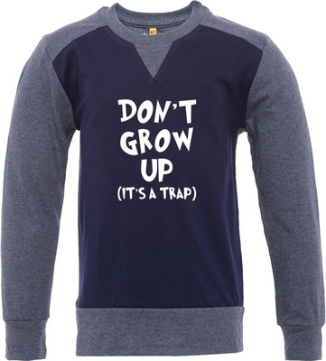 

Insta Fab Boys Solid Cotton T Shirt(Blue, Pack of 1
