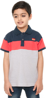 

Body Glove Boy's Solid Cotton T Shirt(Multicolor, Pack of 1, Blue