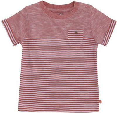 

FS Mini Klub Boys Printed Cotton T Shirt(Orange, Pack of 1, Burnt orange