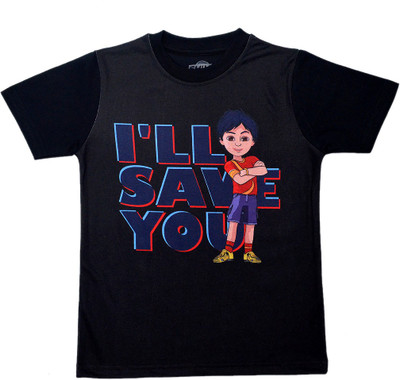 Price History of Shiva Boys Printed Cotton Polyester Blend T Shirt