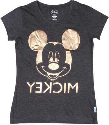 

Mickey & Friends Girls T Shirt(Grey, Multi
