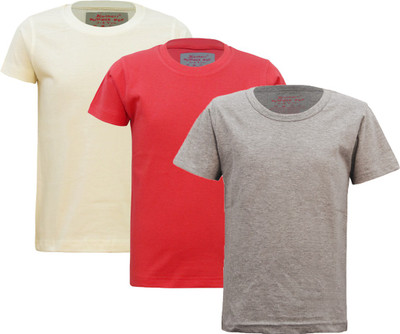 

Kothari Boys Printed Cotton T Shirt(Multicolor, Pack of 3, Multi