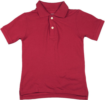 

The Children's Place Boys Solid Cotton T Shirt(Maroon, Pack of 1, 1027