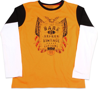 

Bare Kids Boys T Shirt, Yellow