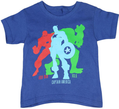

The Children's Place Boys Printed Cotton T Shirt(Blue, Pack of 1, Q5