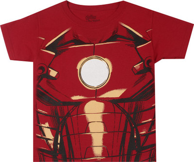 

The Children's Place Boys Printed Cotton T Shirt(Red, Pack of 1, 64