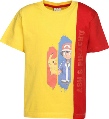 

Stop By Shoppers Stop Boys Printed Cotton T Shirt(Yellow, Pack of 1