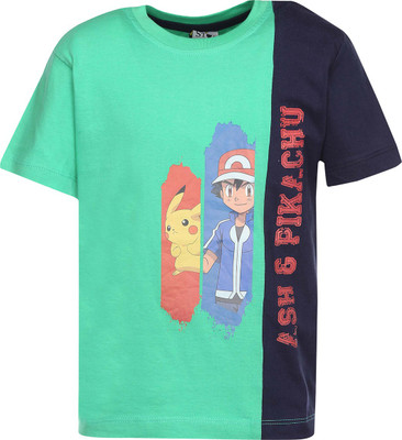 

Stop By Shoppers Stop Boys Printed Cotton T Shirt(Green, Pack of 1