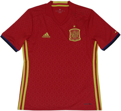 

ADIDAS Boys Solid Polyester T Shirt(Red, Pack of 1