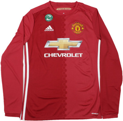 ADIDAS Boys Printed Polyester T Shirt(Red, Pack of 1, Reared/powred/white