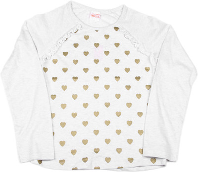 

FS Mini Klub Girls T Shirt, Ecru marl