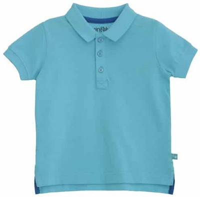 

FS Mini Klub Boys Printed Cotton T Shirt(Blue, Pack of 1