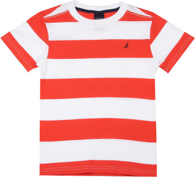 

Nautica Boys Solid T Shirt(Multicolor, Pack of 1, 641