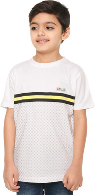 

Body Glove Boy's Solid Cotton T Shirt(White, Pack of 1